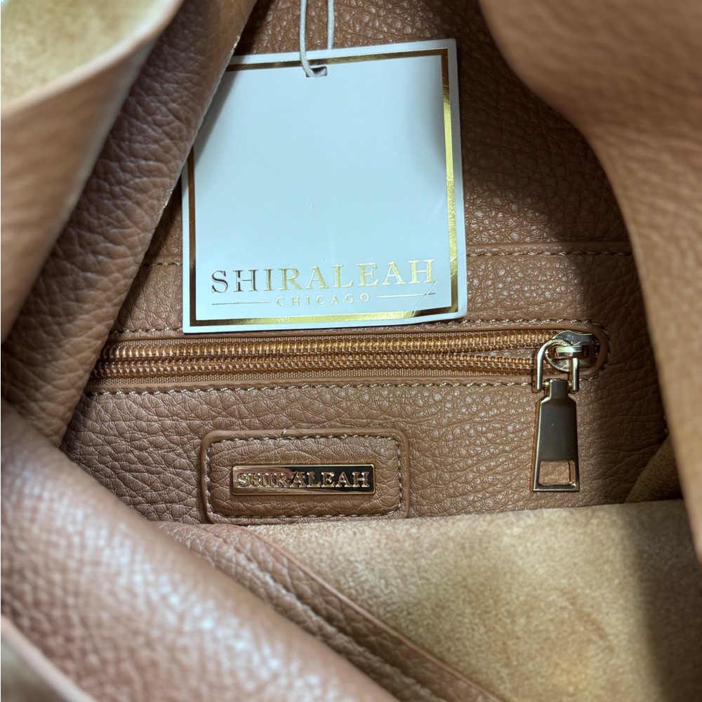 Shiraleah Two-Tone Arden Tote Bag NWT - Picture 7 of 7